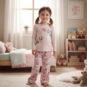 PAJAMAS Carters Cow Fleece pajamas set 4t